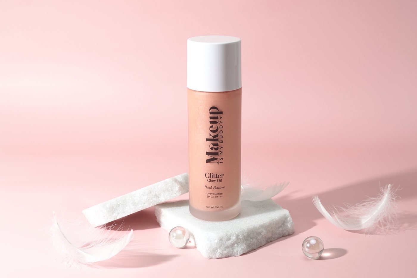 Luxury Skin & Glow Oil โดย Make Up Is My Buddy — ออยล์ชิมเมอร์ผิวกาย